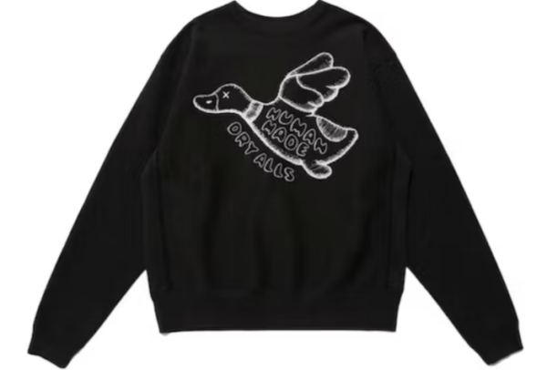 KAWS x Human Made #2 Sweatshirt Black