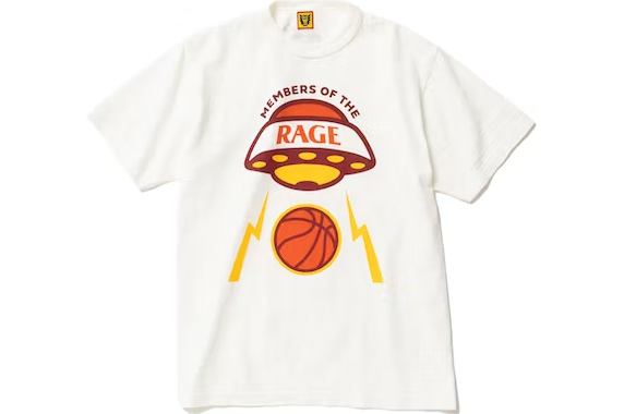 Members of The Rage x Human Made Of The Rage All Star Game T-shirt